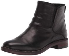 PRICES MAY VARY. Hand-finished leather makes this artisan-inspired women's ankle bootie one-of-a-kind Flat sole ankle boots with eco-conscious linings with soft + sustainable comfort Side zip closure with back pull tab for easy on/off casual boots for women Round toe classic casual boots Side cutout with stretch panel fashion detail booties for women 4.33 inch shaft height, 9.45 inch circumference Best Ankle Boots, Best Winter Boots, Quality Leather Boots, Hiking Boots Women, Chic Leather, Beautiful Boots, Comfortable Boots, Snow Boots Women, Franco Sarto Shoes