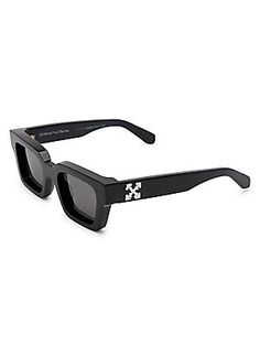 Off White Sunglasses Men, Off White Sunglasses, Off White Virgil, White Sunglasses, Men Sunglasses, Metal Logo, Square Frame, Metallic Logo, Square Frames