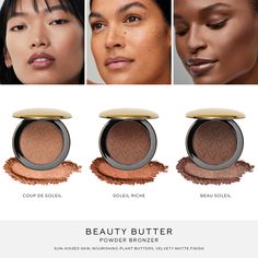 Clean, matte bronzer delivers a just-in-from-the-beach kiss of color. A buttery blend of nourishing ingredients helps boost hydration while innovative pigment technology protects from environmental stressors. Rich and natural terracotta tones leave skin looking healthy with an outdoorsy glow. Shimmer free. No parabens, no PEGs, no phthalates. No animal testing. Size: 0.28 oz Butter Powder, Westman Atelier, Butter Bronzer, Hair Dryness, Powder Bronzer, Skincare Benefits, Skin Hyperpigmentation, Oil Body Wash, Shea Butter Body Shop