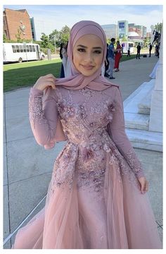 Modest Prom Dresses Muslim, Hijabi Prom Dress, Hijab Prom Dress, Muslim Prom Dress, Hijab Dress Party, Mode Turban, Gaun Fashion, 파티 드레스, Dress Muslim