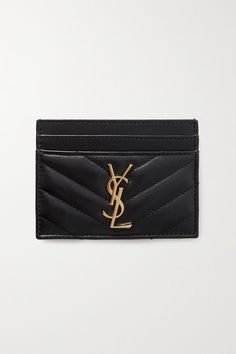 Ysl Card Holder, Ysl Purse, Ysl Wallet, Leather Cardholder, Branded Wallets, What In My Bag, Dream Gift, Luxury Wallet