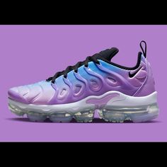 Nike Air Vapormax Plus Purple Fade Limited Edition Brand New Without Box Sold Out In Stores! Nike Vapormax Plus, Vapormax Nike, Air Vapormax Plus, Nike Air Vapormax Plus, Nike Vapormax, Air Vapormax, Stadium Goods, Casual Athletic, New Nike Air