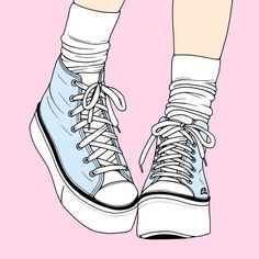 . Wallpapper Iphone, Handy Wallpaper, Pastel Grunge, Tumblr Wallpaper, Shoe Art, Art Tips, Pastel Goth, Pastel Aesthetic