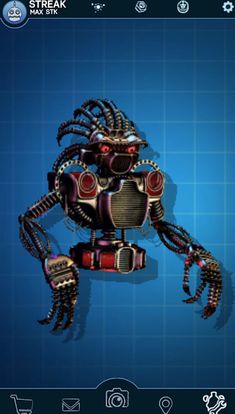 an animated robot is shown in this screenshot