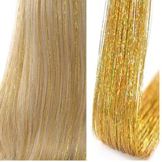 Package: 1000 Strands Tinsel Hair Extensions,And Hair Extension Tools, Includes Gifted 1 Piece Plier,1 Piece Crochet, 100 Pieces Silicone Micro Beads. Application: Party Highlight Hair Extensions Or Outdoor Activities, Not Only Used On Hair, You Can Also Use It To Make Nails, Decorate The House, Etc. It Is Very Popular And Beautiful With Tools Every Set Comes With 1 Piece Plier,1 Piece Crochet And 100 Pieces Micro-Rings, You Can Use Them To Easily Fix The Hair Tinsel, Use Micro-Ring, You Can Kee Tinsel Hair Extensions, Make Nails, Tinsel Hair, Highlight Hair, Hair Extension Tools, Hair Tinsel, Micro Beads, Gold Hair, Hair Extension