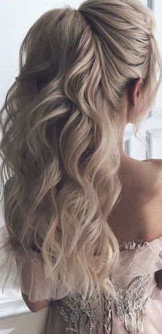 Tail Hairstyle, Simple Prom Hair, Hair Bun