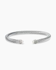 David Yurman Pearl Bracelet, Artistic Signature, David Yurman Cable Bracelet, David Yurman Bracelet, Black Onyx Bracelet, Citrine Jewelry, Cable Bracelets, Women's Bracelets, Onyx Bracelet