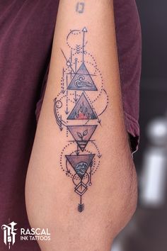 Travel tattoo design
#traveltattoos #traveltattoo #rascalinktattoo #bangaloretattoo #besttattoostudio Elements Triangle Tattoo, 5 Elements Of Nature Tattoo, Elements Tattoo Sleeve, Earth Air Fire Water Tattoo, Synth Tattoo, November Tattoo Ideas Symbols, 5 Elements Tattoo