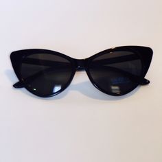 Black cat eye sunglasses 🕶 Brand new. UV protected  6 Accessories Sunglasses Casual Black Cat Eye Sunglasses For Party, Black Cat Eye Sunglasses For Spring Beach Outings, Retro Black Sunglasses For Spring, Casual Black Cat Eye Sunglasses, Black Retro Sunglasses For Spring, Black Anti-reflective Cat Eye Sunglasses For Everyday, Trendy Black Cat Eye Sunglasses With Anti-reflective, Black Plastic Cat Eye Sunglasses For Beach, Summer Black Cat Eye Sunglasses With Anti-reflective Coating