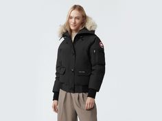 Women's Chilliwack Bomber | Canada Goose US Canada Goose Jacket, Canada Goose Women, Fur Hood Jacket, Parka Style, Heritage Fashion, Fur Hood, Clothes Collection, Canada Goose, S Models