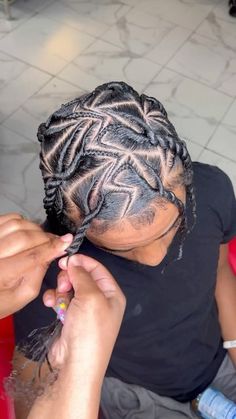 Men’s Braid Hairstyles, Mens Cornrows Design, Men Twists Hairstyles, Mens Cornrows, Cornrows Design, Braid Designs For Men, Braiding Ideas, Cornrow Designs