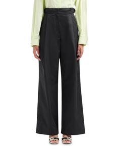 Emporio Armani Wide Leg Buckle Detail Trousers Emporio Armani, Trousers Women, Wide Leg, Pick Up, In Store, Buy Online, Trousers, Buckle, Free Shipping