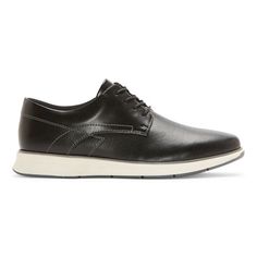 Make a suave style statement with this pair of St. John's Bay men's Canton sneakers. Crafted from smooth faux leather with a contrasting textured panel, this lace-up style has a memory foam insole for your comfort. Wear them to elevate jeans or chinos and a polo shirt. Features: Memory FoamClosure Type: Lace-UpFootwear Technology: Memory Foam InsoleUpper/Outer Base Material: 98% Polyurethene, 2% PolyesterShoe Lining Material: Polyurethane, PolyesterSole Material Content: 60% Leather, 40% Thermop Modern Business Casual Lace-up Shoes With Round Toe, Low-top Synthetic Dress Shoes For Work, Classic Black Synthetic Lace-up Shoes, Classic Moc Toe Synthetic Sneakers, Classic Low-top Leather Shoes With Ortholite Insole, Business Leather Sneakers With Removable Insole, Leather Business Sneakers With Removable Insole, Classic Synthetic Moc Toe Sneakers, Synthetic Dress Shoes With Rubber Sole