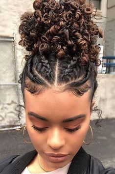 Κούρεμα Bob, Cute Natural Hairstyles, Natural Hair Transitioning, Transitioning Hairstyles, Natural Hair Styles Easy, Natural Hair Updo