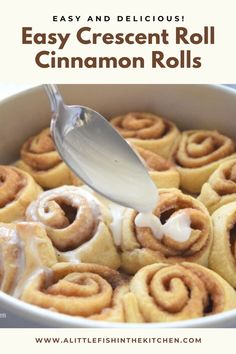 an easy and delicious recipe for cinnamon rolls