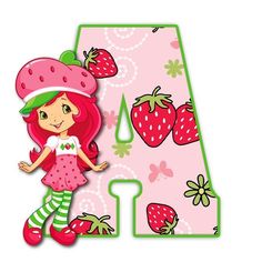 Strawberry Shortcake Party Supplies, Strawberry Shortcake Pictures, Dibujos Toy Story, Strawberry Shortcake Cartoon, Strawberry Shortcake Birthday, Strawberry Shortcake Party, 1st Birthday Party Decorations, Strawberry Shortcake Doll, Letter W