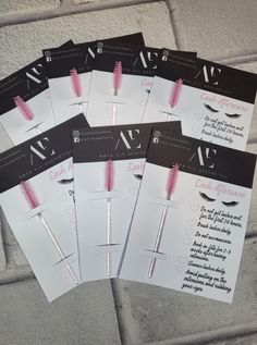 Lash Aftercare, Aftercare Cards, Lash Room Ideas, Eyelash Extensions Aftercare, Eyelash Extensions Salons, Lash Lounge, Lash Room Decor, Beauty Room Salon