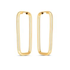 These Endless Rectangle hoop earrings are the perfect elegant design. Crafted in 14k yellow gold with a high polish finish & an endless hoop closure. Earring Information Length 1.22 inches Width 0.70 inches Backing Endless Hoop Metal 14K Yellow Gold Luxury Yellow Gold Rectangular Huggie Earrings, Luxury Classic Rectangular Hoop Earrings, Rectangle Hoop Earrings, Pearl Diamond Jewelry, Jewelry By Material, Silver Jewelry Necklace, Zircon Jewelry, Pearl Pendant Necklace, Gold Polish