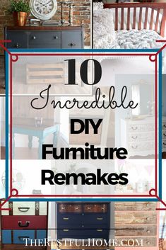 the top 10 incredible diy furniture remodels for your home or office