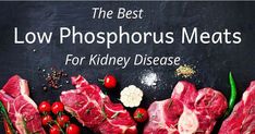 The best low phosphorus meats for people with kidney disease. Understand how meat can fit into a kidney friendly diet. Kidney Diet Food Lists, Honey Mustard Salmon Recipes, Kidney Friendly Recipes Renal Diet, Healthy Kidney Diet, Low Protein Diet, Kidney Friendly Diet, Meat Replacement, Kidney Friendly Foods