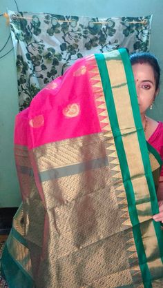 Item...Gadwal Saree Fabric .Silk Cotton Work...Weaving jari work Length...Saree 5.5 MTR Bp...80 cm Care...Normal shampoo wash For more collection click my shop link https://www.etsy.com/in-en/shop/RitaboutiqueCrafts?ref=search_shop_redirect Please favourited my shop for new update notification Pink Paithani Silk Pre-draped Saree For Traditional Ceremonies, Traditional Pink Pre-draped Saree With Self Design, Pink Handloom Bollywood Style Saree, Bollywood Style Handloom Pink Saree, Pink Traditional Saree For Puja, Traditional Pink Saree For Puja, Traditional Pink Saree With Self Design, Traditional Pink Self Design Saree, Pink Pre-draped Saree With Zari Weaving For Traditional Ceremonies