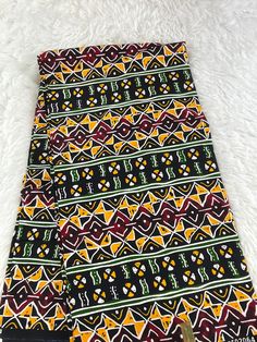 This African Fabric is high quality African print made from 100% cotton and it's 45 inches wide. It is used for making African Clothing, African quilts, & For Home decoration. FYI: Print is Double sided. The listing is for 1, 6 yards and Headwrap Each piece of fabric measures:  36in by 45in for 1 yard 216in by 45in for 6 yards 70in by 22in for Head wrap If you purchase more than one yard, you will receive one continuous piece. *If you require more than what I have listed, feel free to send me email. CARE INSTRUCTIONS: *DO NOT BLEACH *Hand wash with cold water and mild soap or Dry clean *Press with hot iron for a crispy look. Color may be different due to your monitor Traditional Ankara Fabric With Batik Print, Traditional Multicolor Cotton Fabric With Batik Print, Traditional Multicolor Ankara Fabric, Multicolor Batik Print Fabric And Notions, Multicolor Batik Print On Ankara Fabric, Traditional Multicolor Ankara Fabric And Notions, Multicolor Ankara Fabric For Traditional Styles, Traditional Ankara Fabric In Multicolor, African Quilts