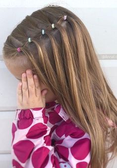 Pretty Hairstyles For School, Girls School Hairstyles, Hairstyle Idea