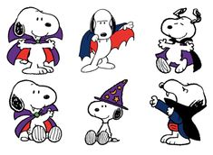 peanuts dressed up as halloween characters from the television series, charlie and his dog friends