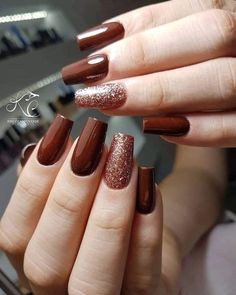 Brown Nails Ideas, Luxury Nail Designs, Ongles Beiges, Unghie Sfumate, Nails Brown, Romantic Nails, Thanksgiving Nails, Nail Art Wedding, Neutral Nails