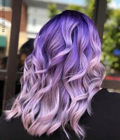 Light Purple Hair Color, Light Purple Hair Dye, Bob Layers, U Cut Hairstyle, Purple Hair Dye, Dark Purple Hair Color, Dark Hair Dye, Pastel Purple Hair, Sandy Blonde Hair