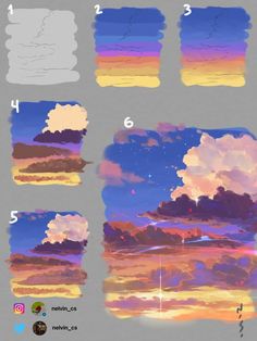 how to draw clouds in photoshopped