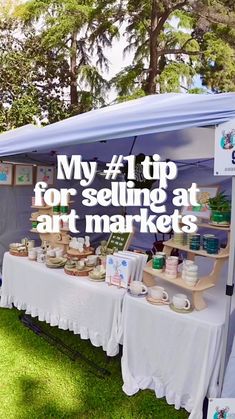 Cedar Sun Ceramics | Handmade Pottery in Denver | If you do art markets, here’s my number one tip… ELEVATE your pieces! ✨ @woodernist It’s hard to capture people’s attention in a crowded… | Instagram Ceramic Vendor Display, Pottery Craft Show Display, Art Booth Setup, Pottery Display Ideas, Sun Ceramics