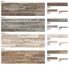 the different types of wood flooring that are available in various styles and colors, including brown