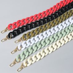 Hello! Welcome to CrafthardwareFinding:) size: 3.5cm width Before buying, I want to let you know that because this is a plastic chain, it can only be used for small bags or decorative bags. The list picture of the chain on the bag is just for display. Please Be Careful not to drop it or bump it, it is very brittle and very, very easy to break.thank u Quantity: 1pcs / pack Note: 1. Colors may vary slightly from picture due to computer monitor and photo lighting. 2. if you need more, pls covo me.: Handbag Making, Acrylic Bag, Chain Purse, Diy Purse, Metal Straps, Bag Chain, Shoulder Chain, How To Make Handbags, Purse Strap