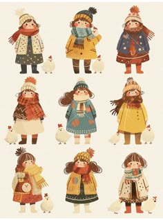 an image of children in winter clothes