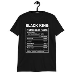 Color: Black, Size: 3XL Black Lives Matter Shirt, King Shirt, Black King, Lives Matter, Black Lives, Black Lives Matter, Nutrition Facts, Black Shirt, Matter