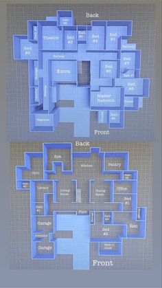 the floor plan for an apartment in front of a computer screen with blue squares on it