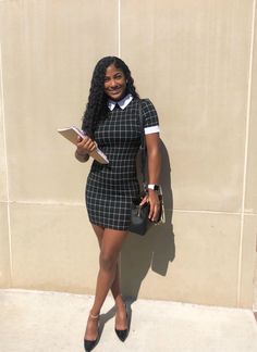 Preppy Lawyer Outfits, Court Outfit Black Women, Black Bussines Woman Outfit, Cute Office Outfits Black Women, Corporate Attire For Black Women, Lawyer Outfit Dress, Corporate Outfits For School, Business Outfits Black Women Professional, Business Professional Outfits For Women Classy Work