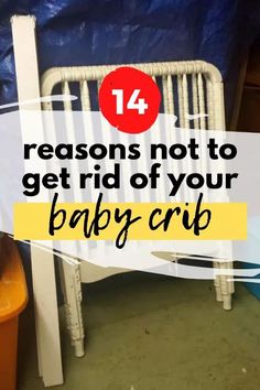 Crib Rail Repurpose, What To Do With An Old Crib, Old Crib Ideas, Crib Spring Repurpose, Reuse Cribs, Upcycle Crib, Crib Repurpose, Crib Makeover, Repurposed Crib