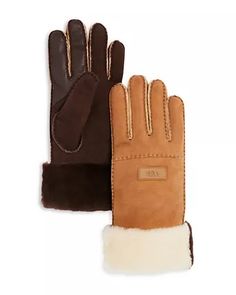 Hats, Scarves & Gloves for Men - Bloomingdale's Ugg Shearling, Mens Uggs, Leather Cleaning, Mens Gloves, Chestnut, Hats For Men, Men's Clothing, Gloves, Spain