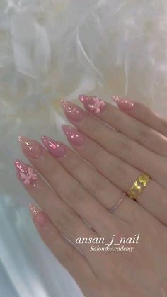 Shiny Nails Designs, Hoco Ideas, Lilac Nails, Elegant Nail Art, Asian Nails, Fancy Nails Designs, Work Nails, Blush Nails, Nail Art Designs Videos