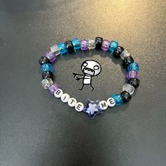 Scenecore Kandi, Emo Kandi, Scene Bracelets, Colorful Bead Bracelets, Scene Core