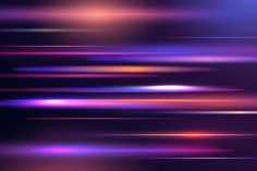 an abstract blurry background with different colors and lines in the dark blue, pink, purple and orange hues