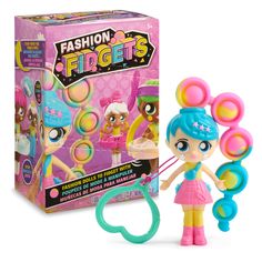 Fashion Fidgets - Collectible Fidget Doll by WowWee (1 Mystery Doll Included, Series 1) - Walmart.com Push Pop, Moose Toys, Push Pops, Best Stocking Stuffers, Fidget Toy, Boy Doll, Cute Toys, All Toys, Sensory Toys