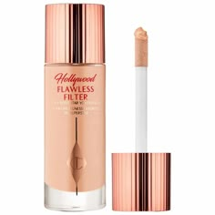 Charlotte Tilbury Hollywood Flawless Filter, Charlotte Tilbury Hollywood Flawless, Hollywood Flawless Filter, Flawless Filter, Makeup Tip, Oil Moisturizer, Pat Mcgrath, Beauty Blender, Tinted Moisturizer