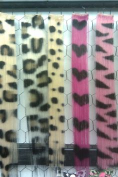 Colored Hair, Hair Clips, Animal Print, Hair, White, Instagram, Black, Coloured Hair