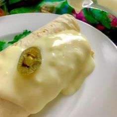 a close up of a plate of food on a table