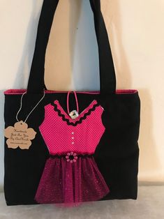 Really cute bag for girls with an embroidered Dream, Believe, Achieve. Bag is fully lined and has a button closure and has an inside pocket.  Bag size is approx 10 x 10. Strap length is approx 20 inches. Makes a great gift for little girls. Can be used for ballet, school or travel Can request for a favorite color subject to availability of fabric Toddler Purse, Bags For Kids, Ballet Bag, Kids Bag, Girls Handbags, Bag School, Girls Bags, Bag Bag, School Bag