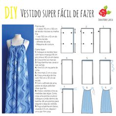 the instructions for how to make a dress with spaghetti straps and pleated skirt, in spanish