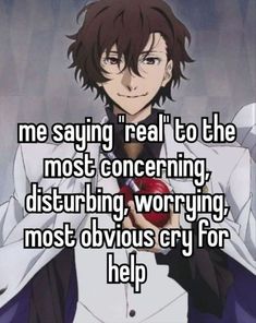 Dazai Anime, Manga Meme, Bsd Manga, Whisper Quotes